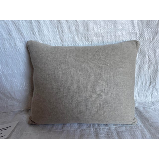 17th Century Flemish Tapestry Baroque Pillow For Sale - Image 4 of 4