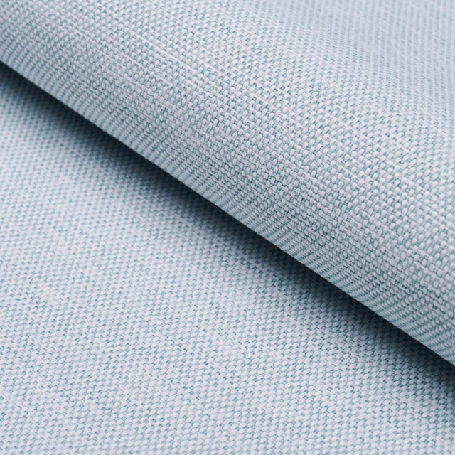 Schumacher Pippa Indoor/Outdoor Fabric In Sky For Sale
