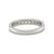 Tiffany and Co. Tiffany & Co. Platinum Diamond Wedding Band 0.33ct 5.1g, Size 6.25 For Sale - Image 4 of 11