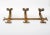 1960s 1960s Spanish Brutalist Ferro Art Gilt Wrought Iron Wall-Mounted Coat Rack For Sale - Image 5 of 9