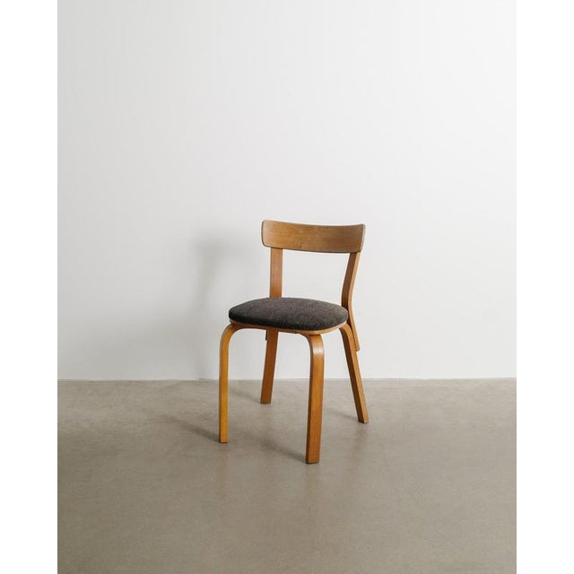 Early Finnish Mid-Century Wooden Desk & Chair by Alvar Aalto for Stylchair, 1940s, Set of 2 For Sale - Image 10 of 13