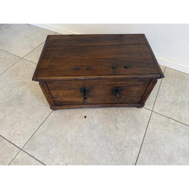 Brown Baroque Imperial Rustic Chest For Sale - Image 8 of 13