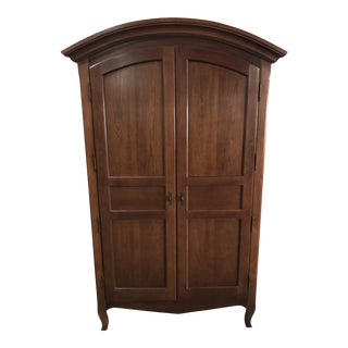 Traditional Bernhardt Cherry Armoire For Sale