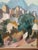 Bengt Ellis, Southern City, 1955, Oil on Canvas, Framed For Sale - Image 7 of 18