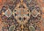 1900 - 1909 Early 20th Century Persian Bidjar Rug, Hand-Knotted Wool, Medallion Geometric Pattern, Red & Blue, 5x7 For Sale - Image 5 of 18