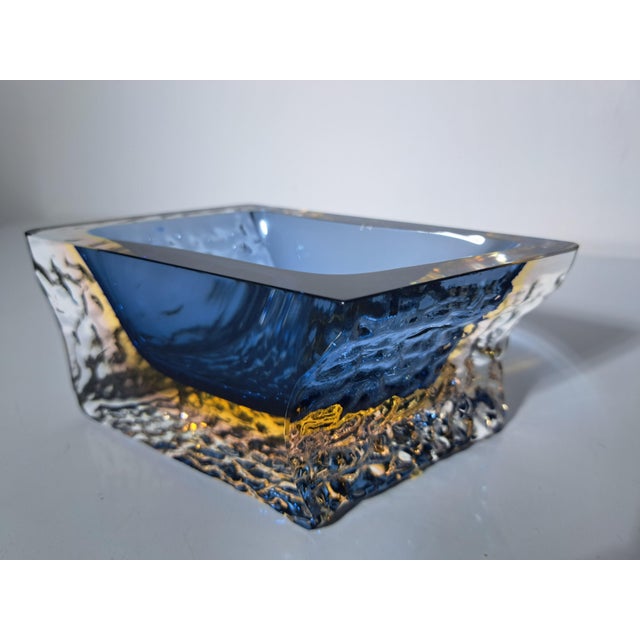 1970s Submerged Murano Glass Ashtray from Alessandro Mandruzzato, 1970s For Sale - Image 5 of 7