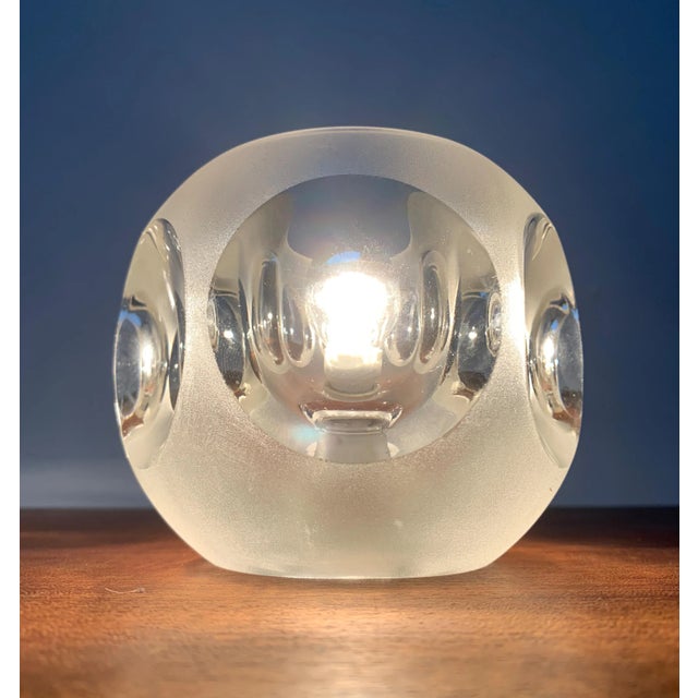 Vintage German Glass Table Lamps from Peill & Putzler, Set of 2 For Sale - Image 9 of 18