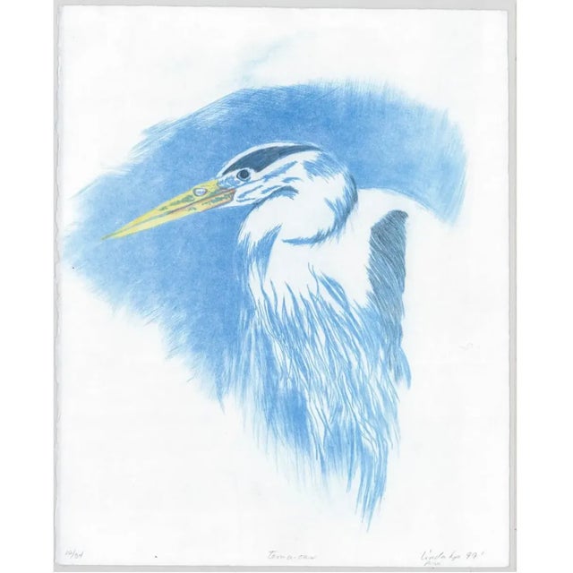 1999 color litho, illegibly signed, titled "Ten-u-ous" and numbered 12 of 34. Combined shipping available please inquire.