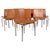 Dining Chairs in Tan Leather and Stainless Steel by Jørgen Høj for PP Møbler, 2010s, Set of 8 For Sale - Image 10 of 10