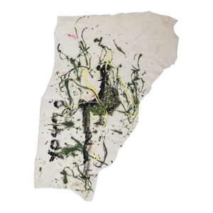 Purvis Young Signed Painting on Cloth
