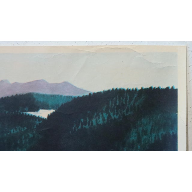 1950 American Transport Poster, 'Southern Pacific Lines (Shasta Route)', Fred Ludekens For Sale - Image 4 of 5