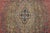 Tabriz Rug 9’5” X 12’11” Pink Wool Vintage Distressed Hand-Knotted Carpet For Sale In Philadelphia - Image 6 of 15