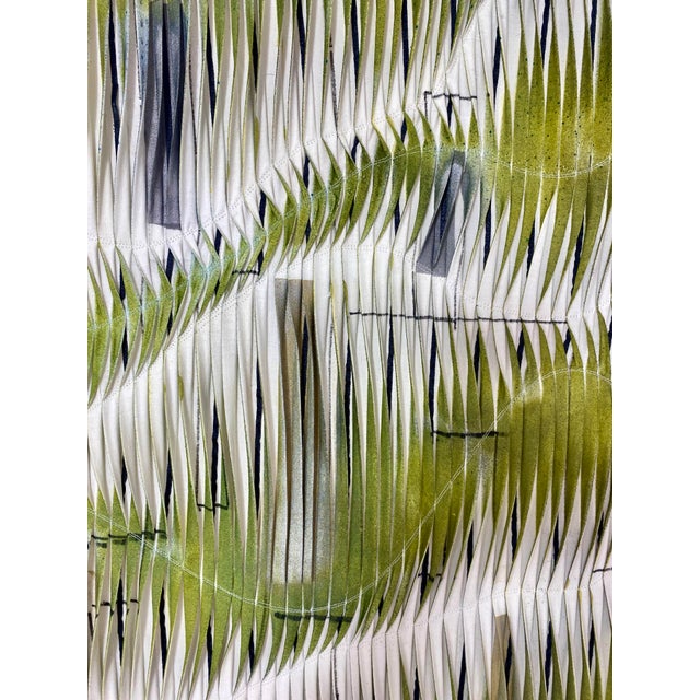 Textile Kijek, Ophelia, 2023, Textile & Paint Artwork For Sale - Image 7 of 14