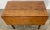 Early 20th Century Vintage Solid Wood Early American Drop Leaf Table For Sale - Image 5 of 9