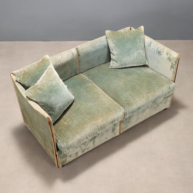 Textile Char-a-Bank Sofa by Mario Bellini for Cassina For Sale - Image 7 of 13