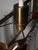 Mid-Century Modern Crystal and Brass Pendant Light by Wiktor Berndt for Flygsfors, Sweden, 1960 For Sale - Image 4 of 9
