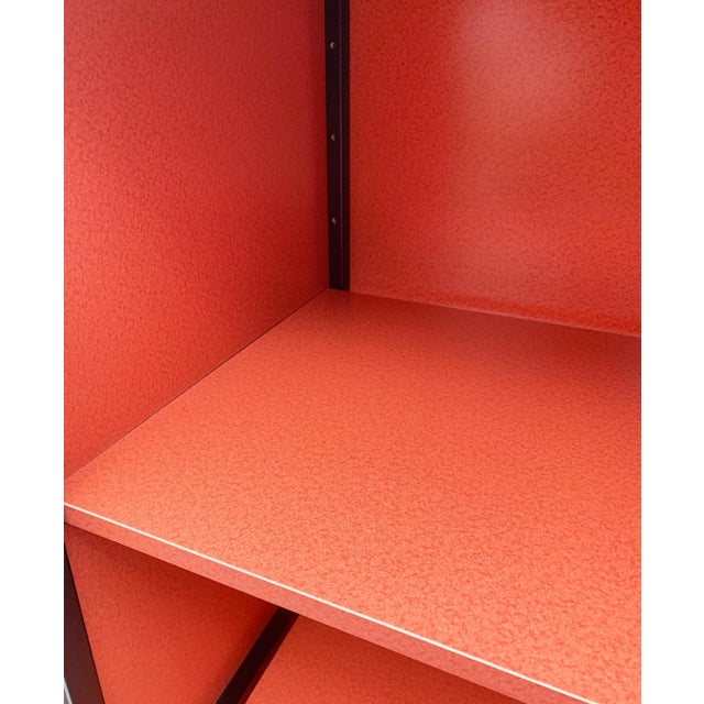 Vintage German Postmodern Profilsystem Collection Container with Glass Door by Elmar Flötotto for Flötotto For Sale - Image 14 of 18