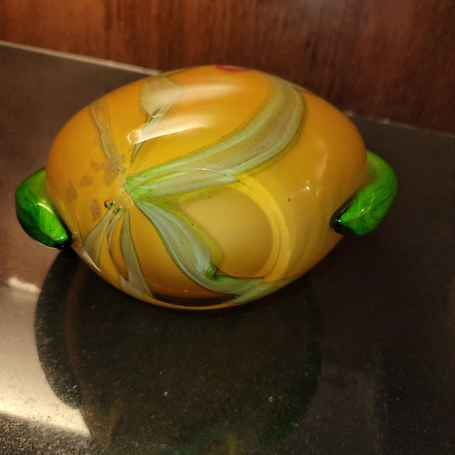 Contemporary Colorful Teardrop Art Glass For Sale - Image 3 of 3