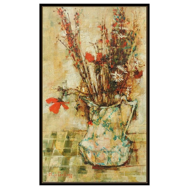 Message us to inquire about custom framing options! (Included for free with every purchase) This oil painting on canvas,...
