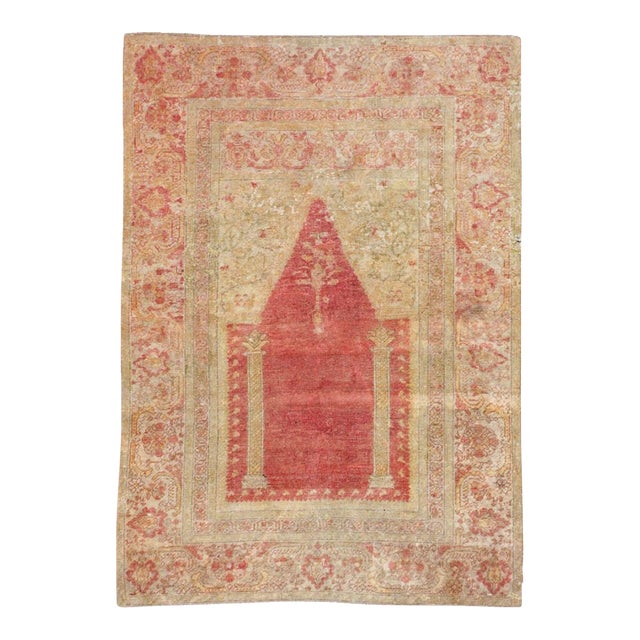 Galerie Shabab Collection Early 20th Century Turkish Sivas Throw Rug For Sale