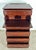 Wood Mahogany Secretaire Chest of Drawers, Mid 20th Century For Sale - Image 7 of 16