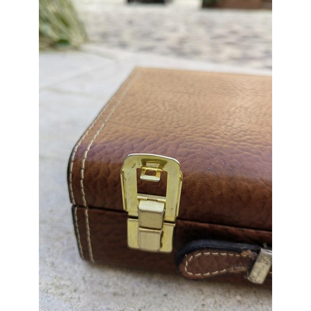 Container Box in Leather, 1950s For Sale - Image 14 of 18