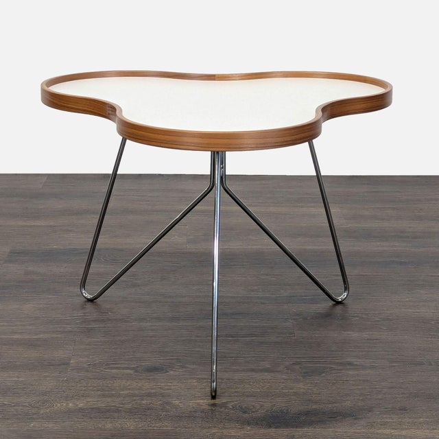 Modern Swedese Flower End Table For Sale - Image 3 of 6