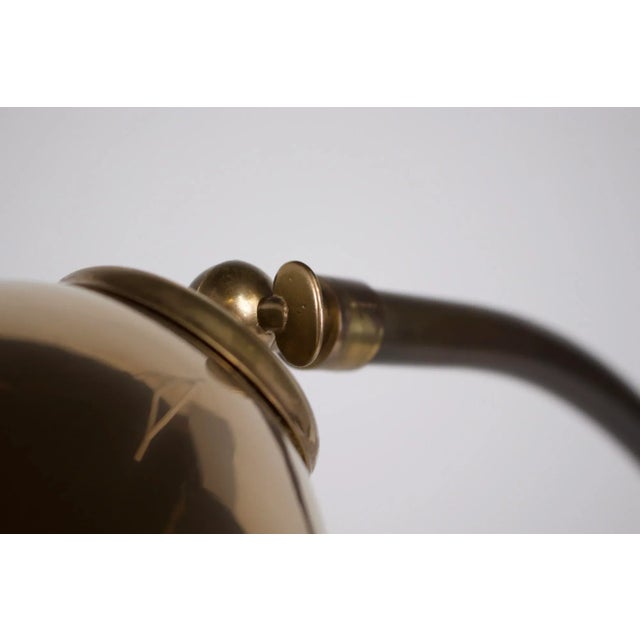 Metal Modernist Floor Lamp in the style of Pavo Tynell, 1950s For Sale - Image 7 of 10