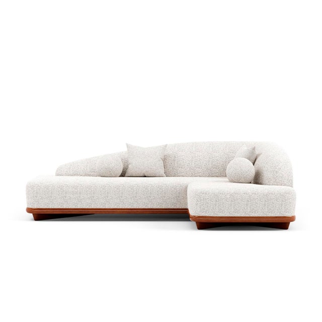 Brown Bossa Corner Sofa by Pedro Ferreira For Sale - Image 8 of 8
