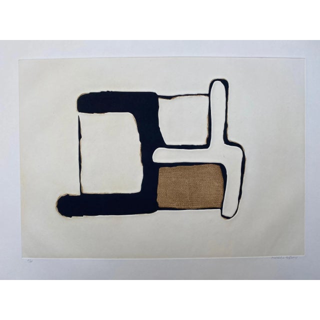 Conrad Marca-Relli, Composition 4, 1977, Mixed Media on Guarro Paper For Sale
