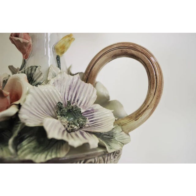 Floral Table Lamps from Abat Jour, 1950s, Set of 2 For Sale - Image 17 of 18