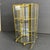Mid 20th Century Vintage Brass & Glass Display Shelf Petite Footed Curio Display Cabinet Miniature Case For Sale - Image 5 of 10