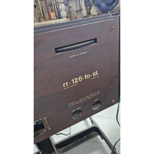 Brown Model RR126 Radio by Achille and Pier Giacomo Castiglioni for Brionvega, 1980s For Sale - Image 9 of 11