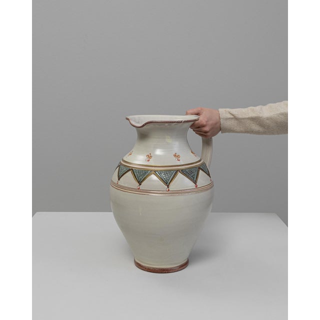 Art Deco 20th Century German Ceramic Vase For Sale - Image 3 of 18
