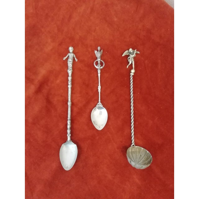 Teaspoons, 1920s, Set of 3 For Sale - Image 14 of 14