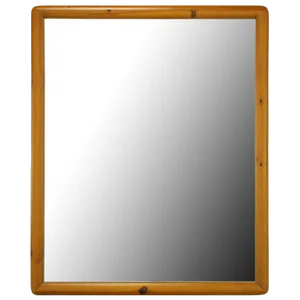 Franklin Shockey Rustic Modern Heart Pine Mirror