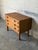 Oak Dresser With 3 Drawers and Black Handles Danish Mid-Century Modern 1960s For Sale In Los Angeles - Image 6 of 12