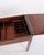 Gold Mahogany Sewing Table with Storage Compartment, 1940s For Sale - Image 8 of 12
