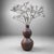 Japanese Double Gourd Vase from Bizen Yaki Ceramics, 1940s For Sale - Image 12 of 13