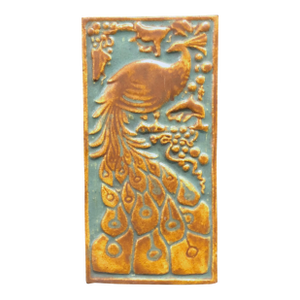 Calco Vintage Tile With Peacock