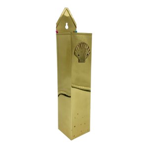 Brass Clamshell Motif Matchstick Holder