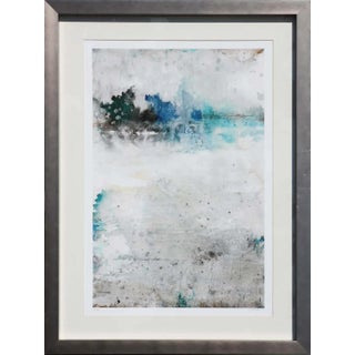 Late 20th Century Lake Abstract Landscape Print by Timothy O" Toole, Framed For Sale