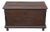 Large Antique European Oak Coffer, 18th Century For Sale