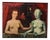 Surrealist Artist, Nude, Figurative Composition, Oil Painting on Wood For Sale
