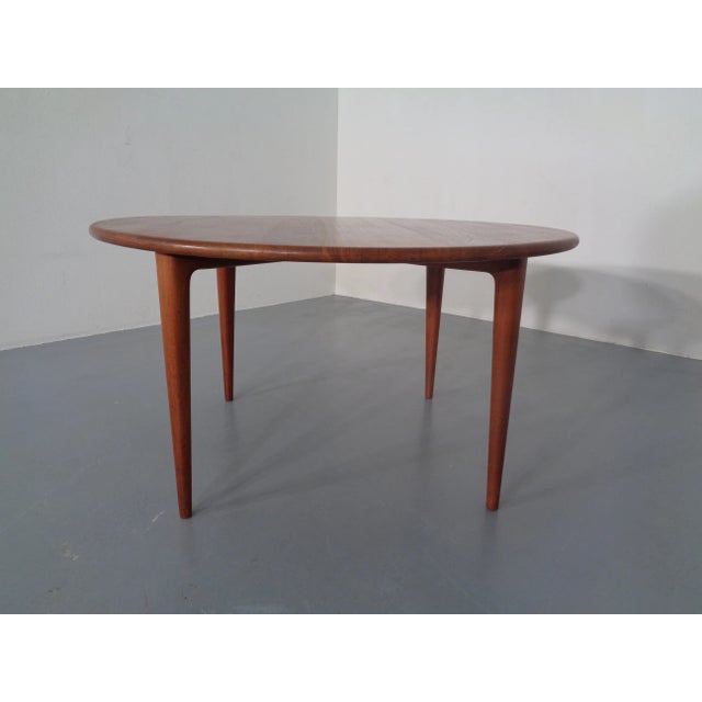 Mid-Century Modern Danish Solid Teak Coffee Table from A/S Mikael Laursen, 1960s For Sale - Image 3 of 14