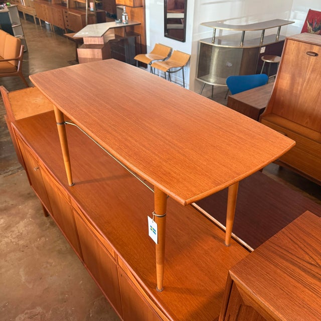 Mid 20th Century Swedish Coffee Table Attributed to Alberts Tibro For Sale - Image 6 of 6