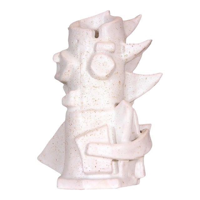 One-of-a-Kind Cubist Sculpture Ceramic Vase / Pablo Picasso - Unique Piece For Sale