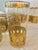 Gold Mid 20th Century Culver LTD “Antigua” 22kt Gold Barware Glasses - A Set of 16 For Sale - Image 8 of 12