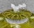 Mid 20th Century Mid-Century Farmhouse Avocado Green Rooster Centerpiece Serving Set For Sale - Image 5 of 10