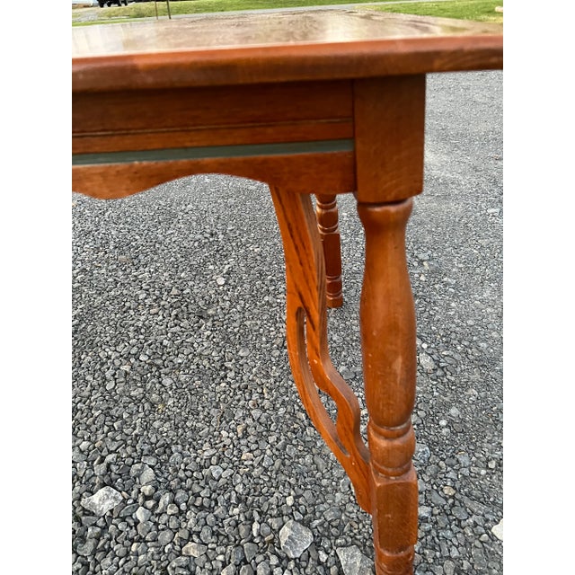1950s Vintage Dining Table For Sale - Image 4 of 10